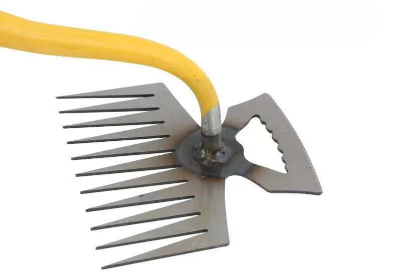 4/11 Tooth Manual Excavator Grass Pot Soil Weeding Tool