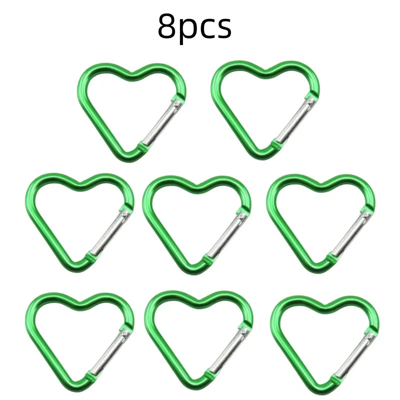 Heart Shape Keychain Clip
