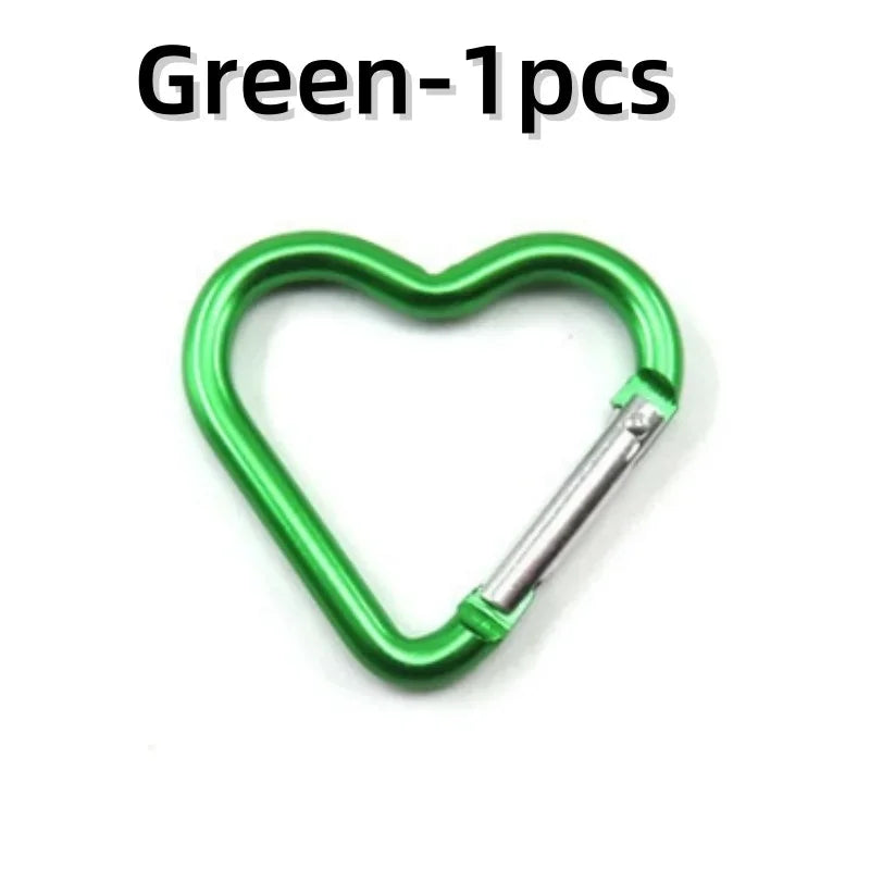 Heart Shape Keychain Clip