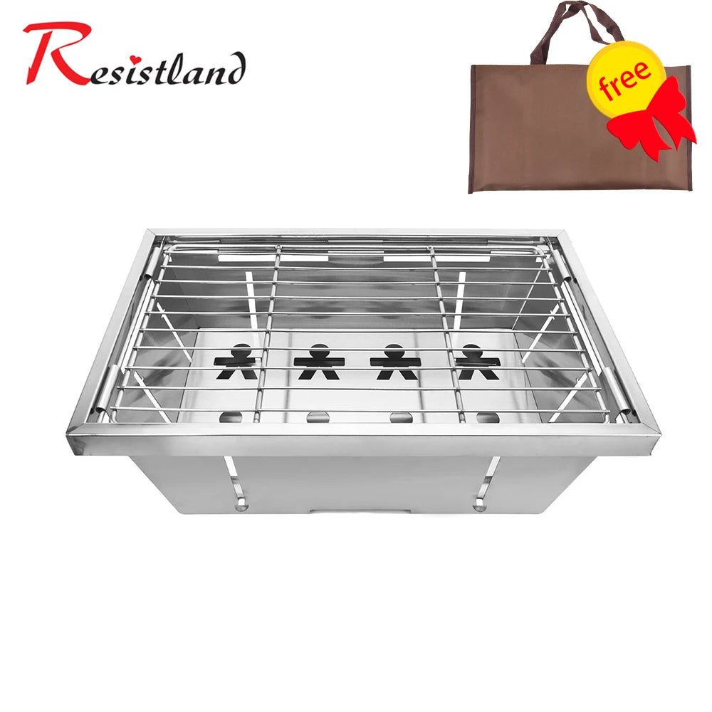 Portable Camping Folding Removable Wood Table Gas Stove