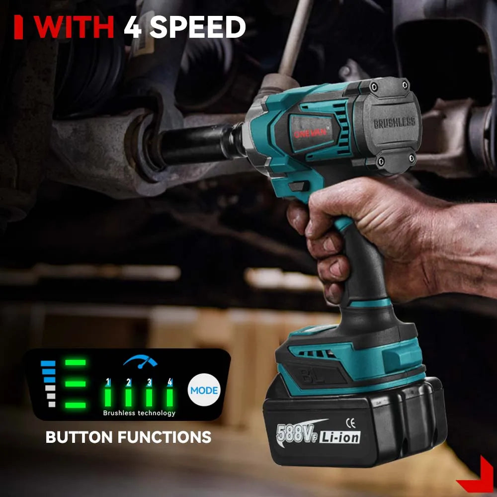 Brushless Electric Impact Wrench