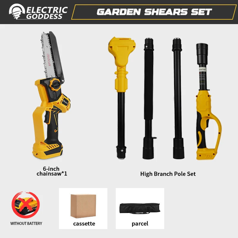 Brushless 1380W Electric Chainsaw