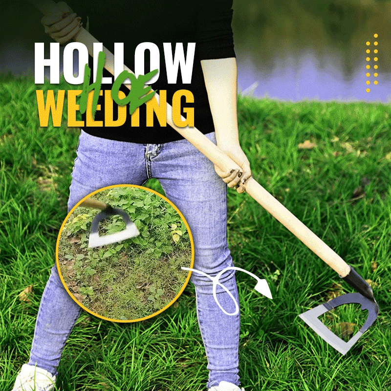 Hollow Hoe Weeding Rake