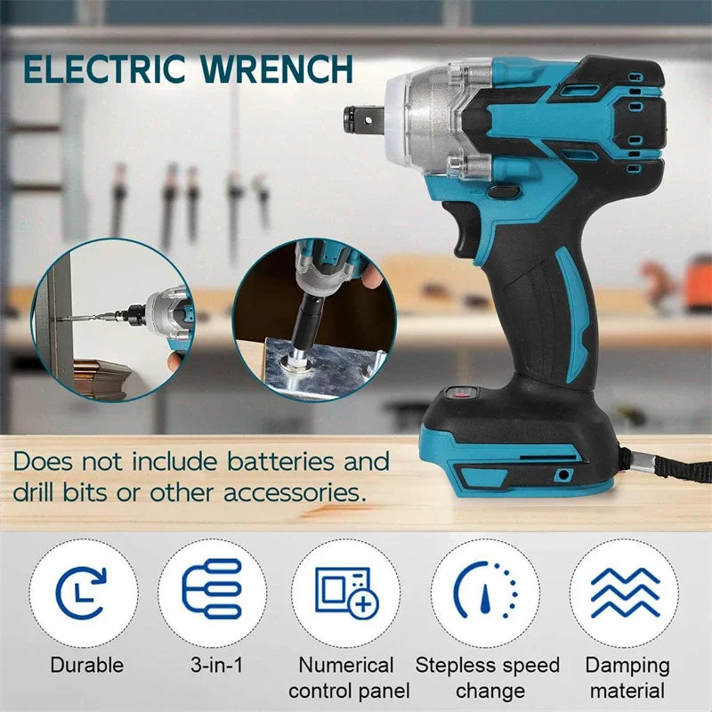 Brushless electric impact wrench