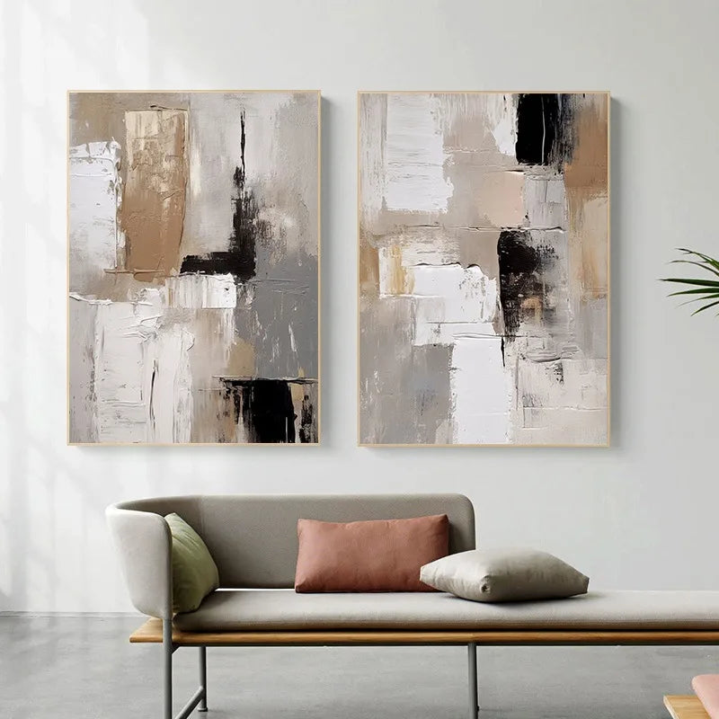 Neutral Landscape Canvas Painting Prints