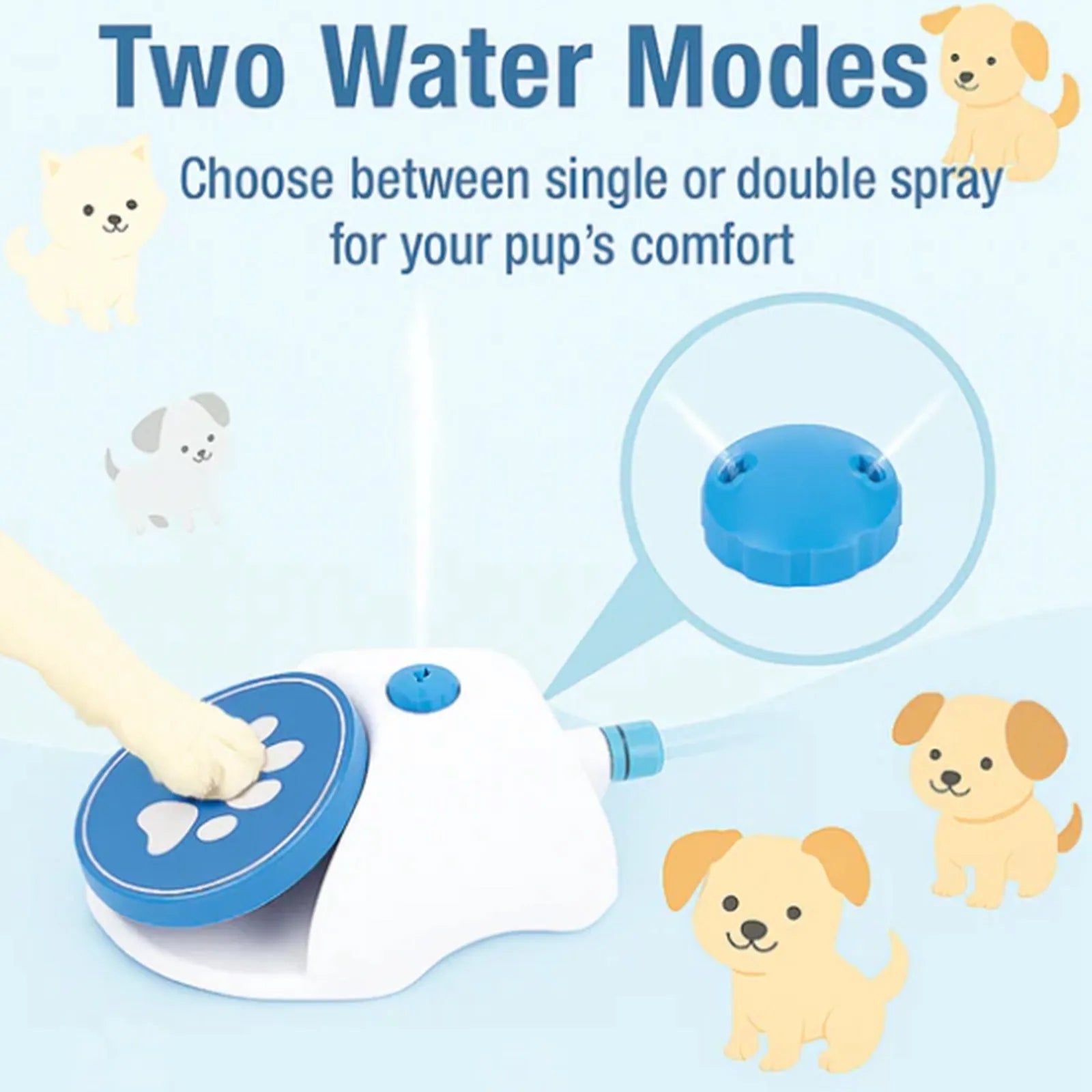 Step On Dog Water Dispenser