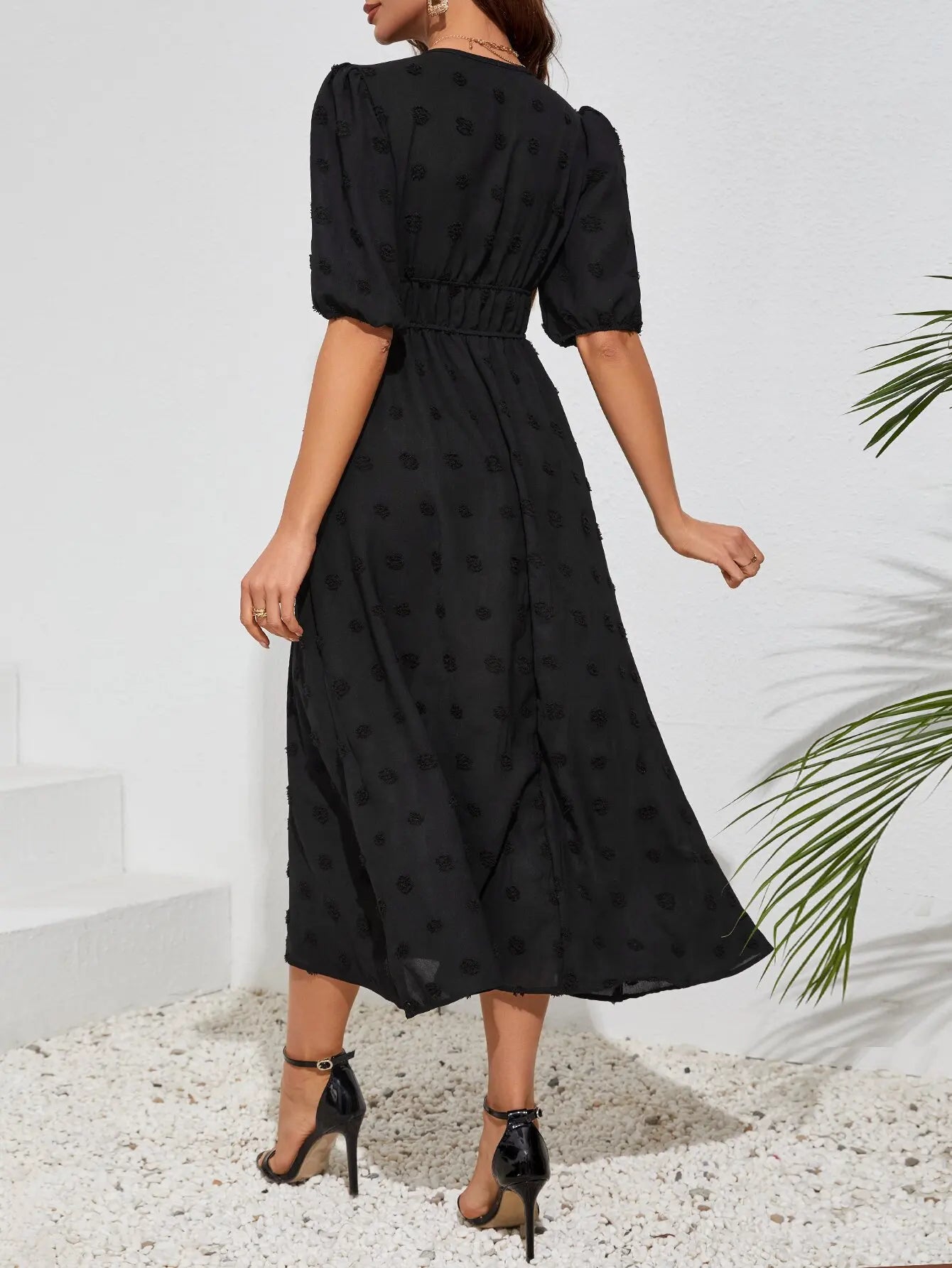 Women's Spring Floral Print Dress