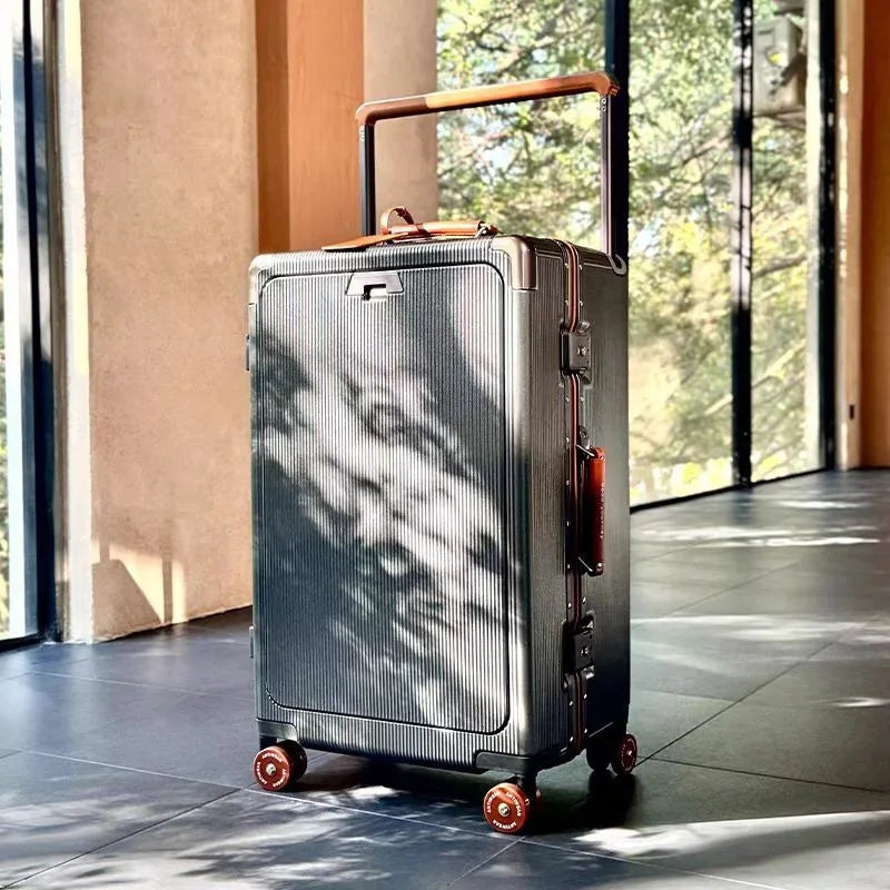 Front Opening Suitcase