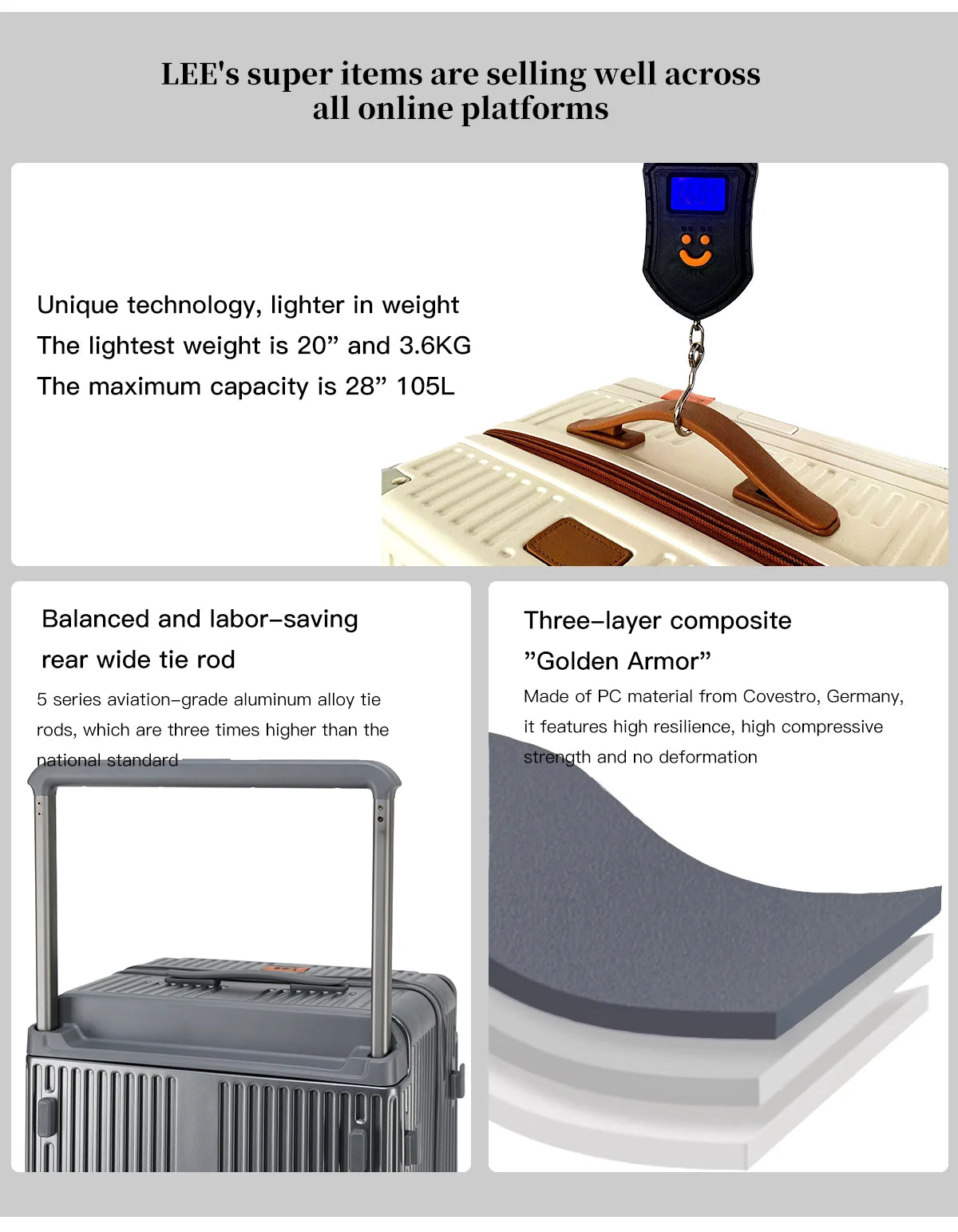 Rolling Luggage Carry-On