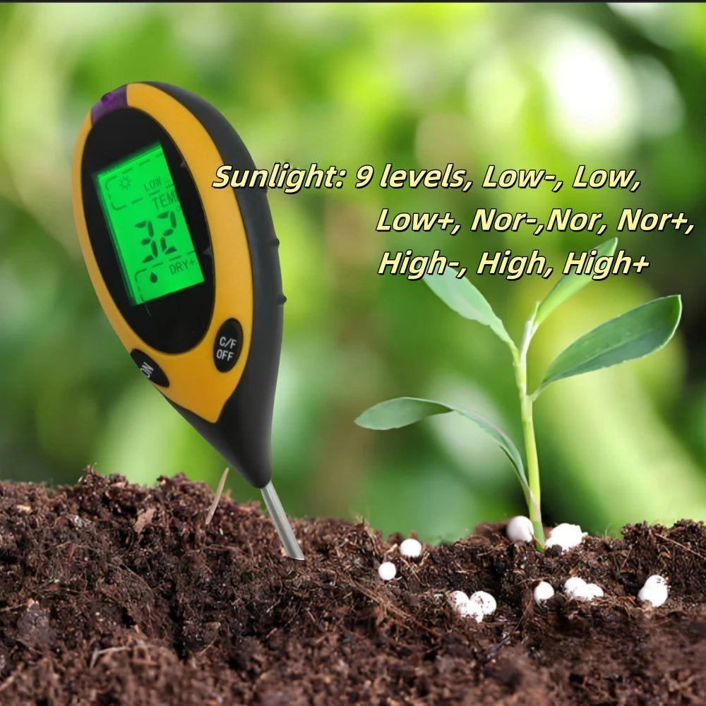 Garden House Plants Soil pH Meter