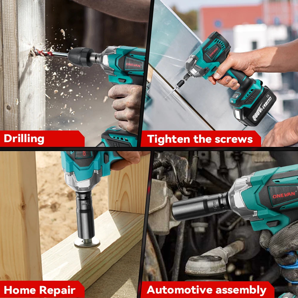 Brushless Electric Impact Wrench