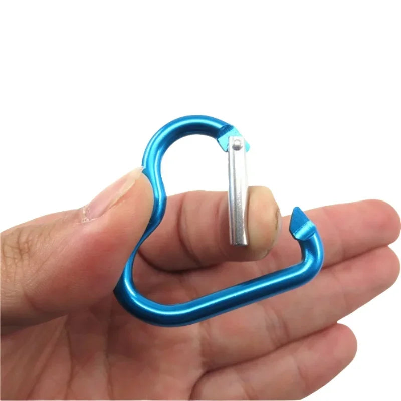 Heart Shape Keychain Clip