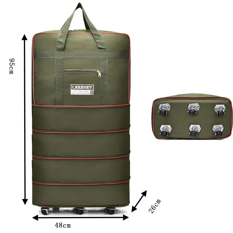 Folding travel bag