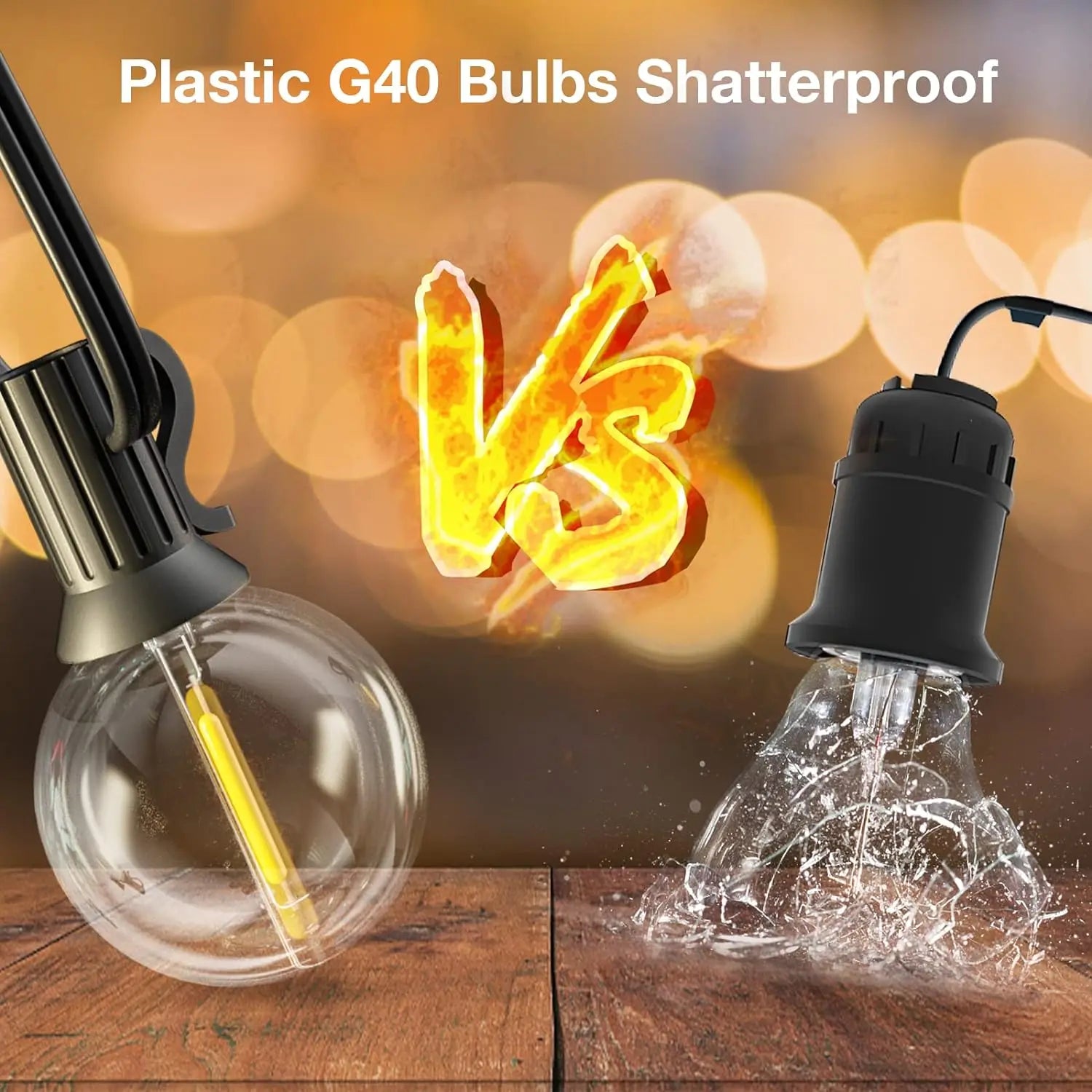 Outdoor Solar String Lights
