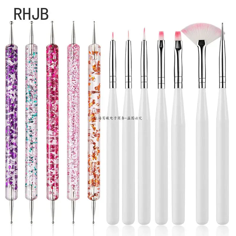 Nail brush Design Tip Pen Builder