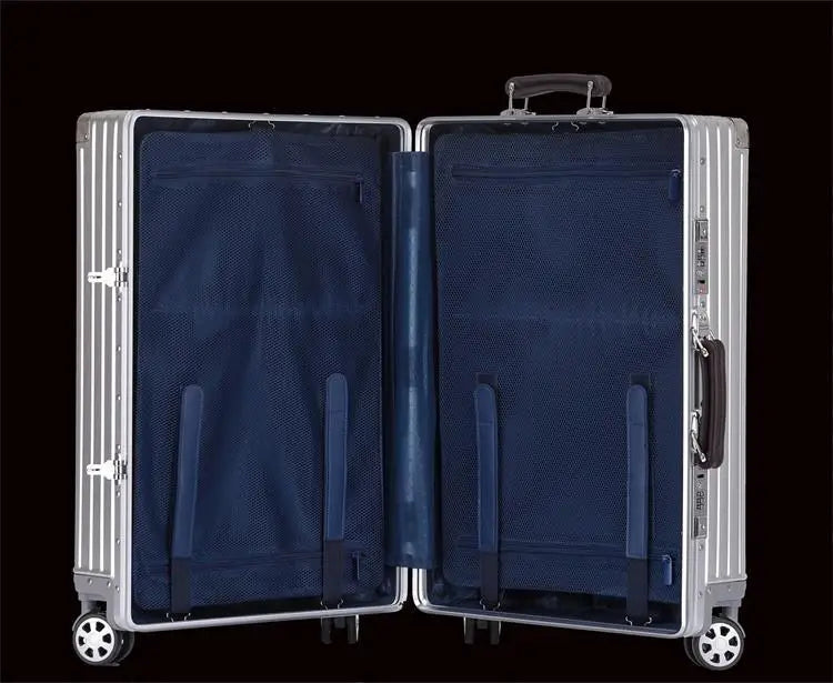 100% Aluminum-magnesium alloy Travel Suitcase
