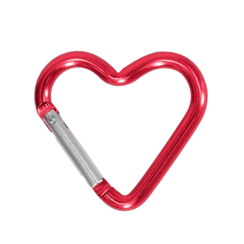 Aluminum Outdoor Star Shaped Spring Locking Carabiner Clip