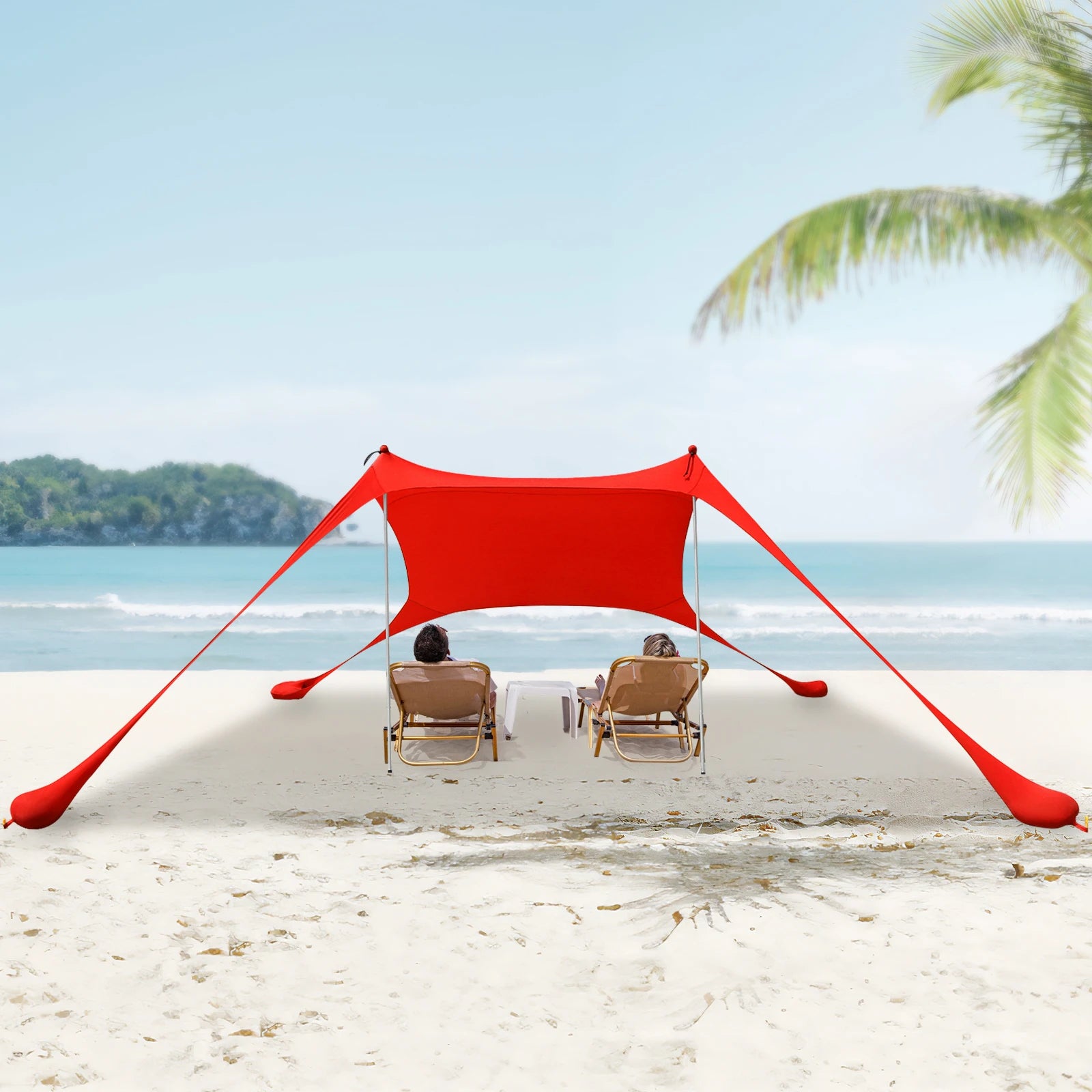Outdoor Windproof Beach Tent