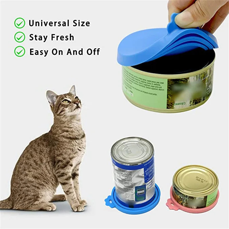 Reusable Pet Food Can Cover
