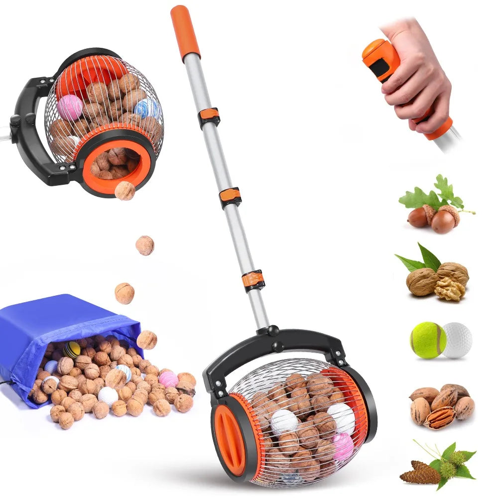Rolling Nut Picker