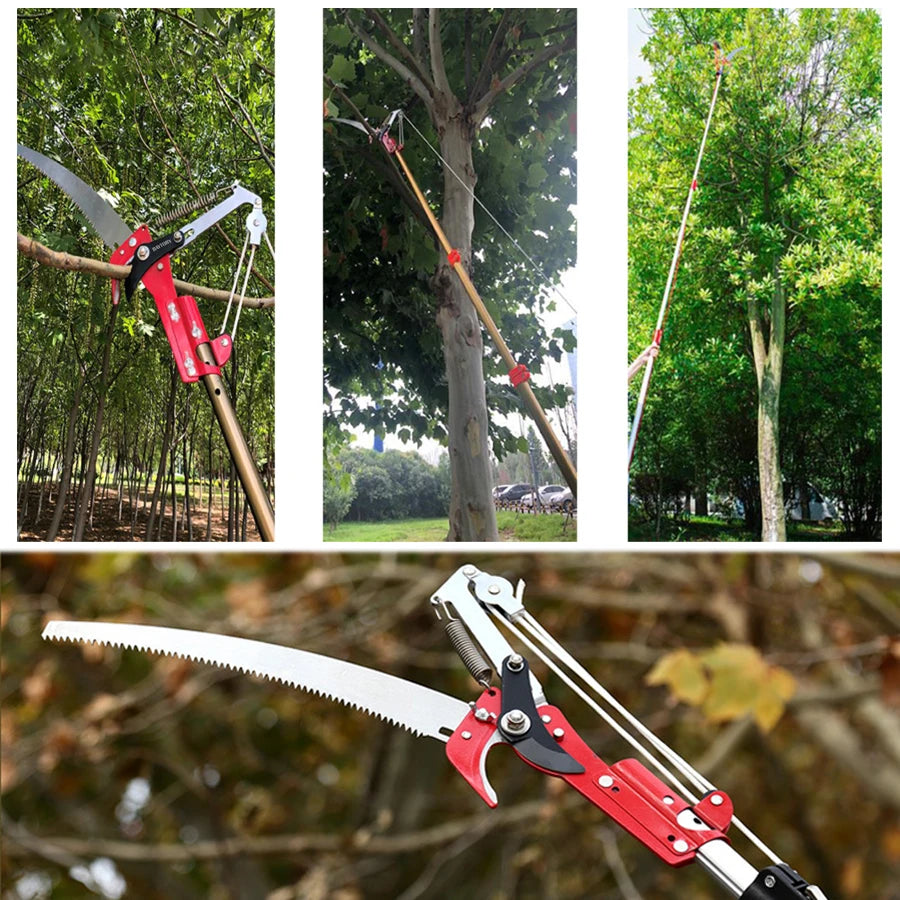 High Altitude Pulley Pruning Scissors