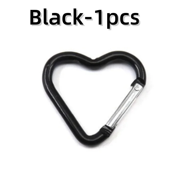 Heart Shape Keychain Clip