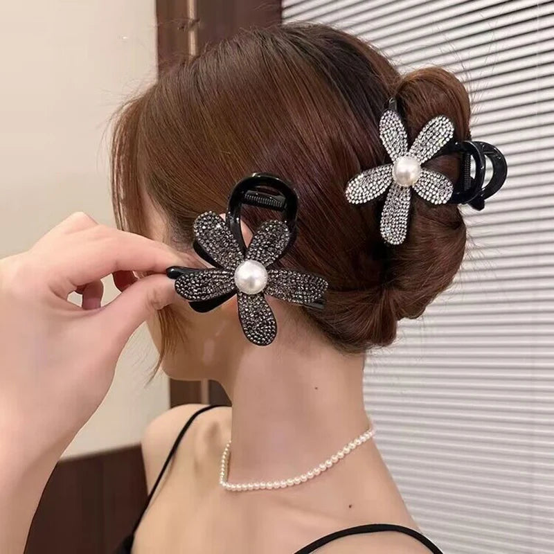 Rhinestone Hair Claw Clip