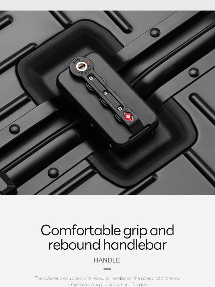 100% Aluminum-magnesium Travel Suitcase