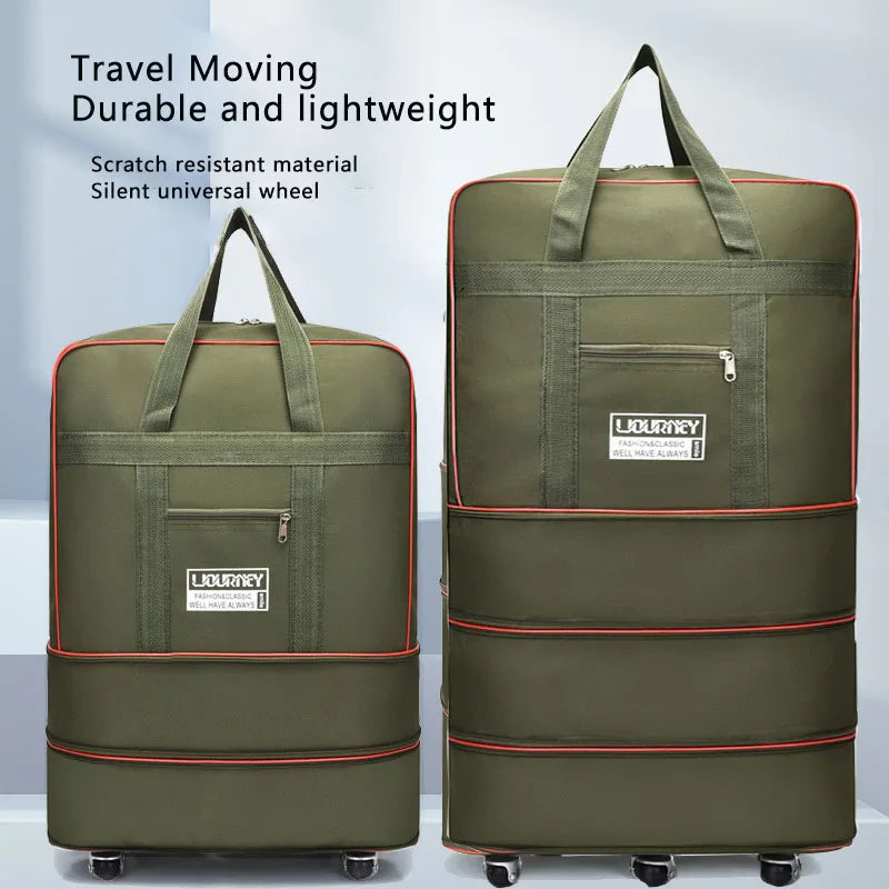 Folding travel bag