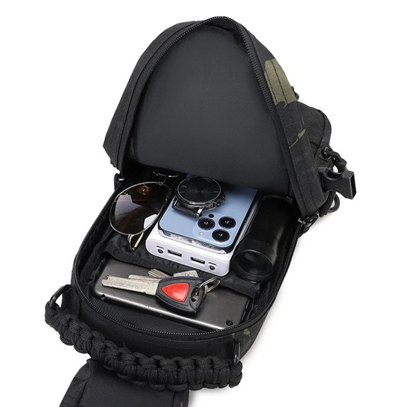 Men's Camping Chest Bag