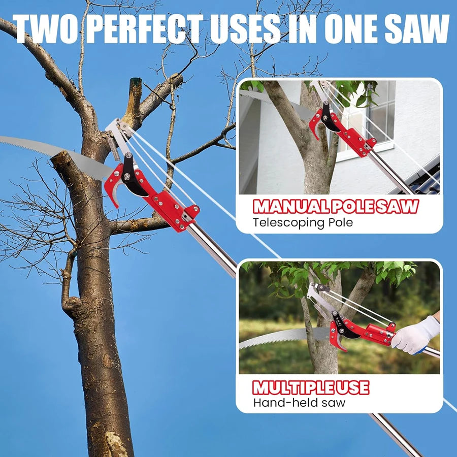 High Altitude Pulley Pruning Scissors