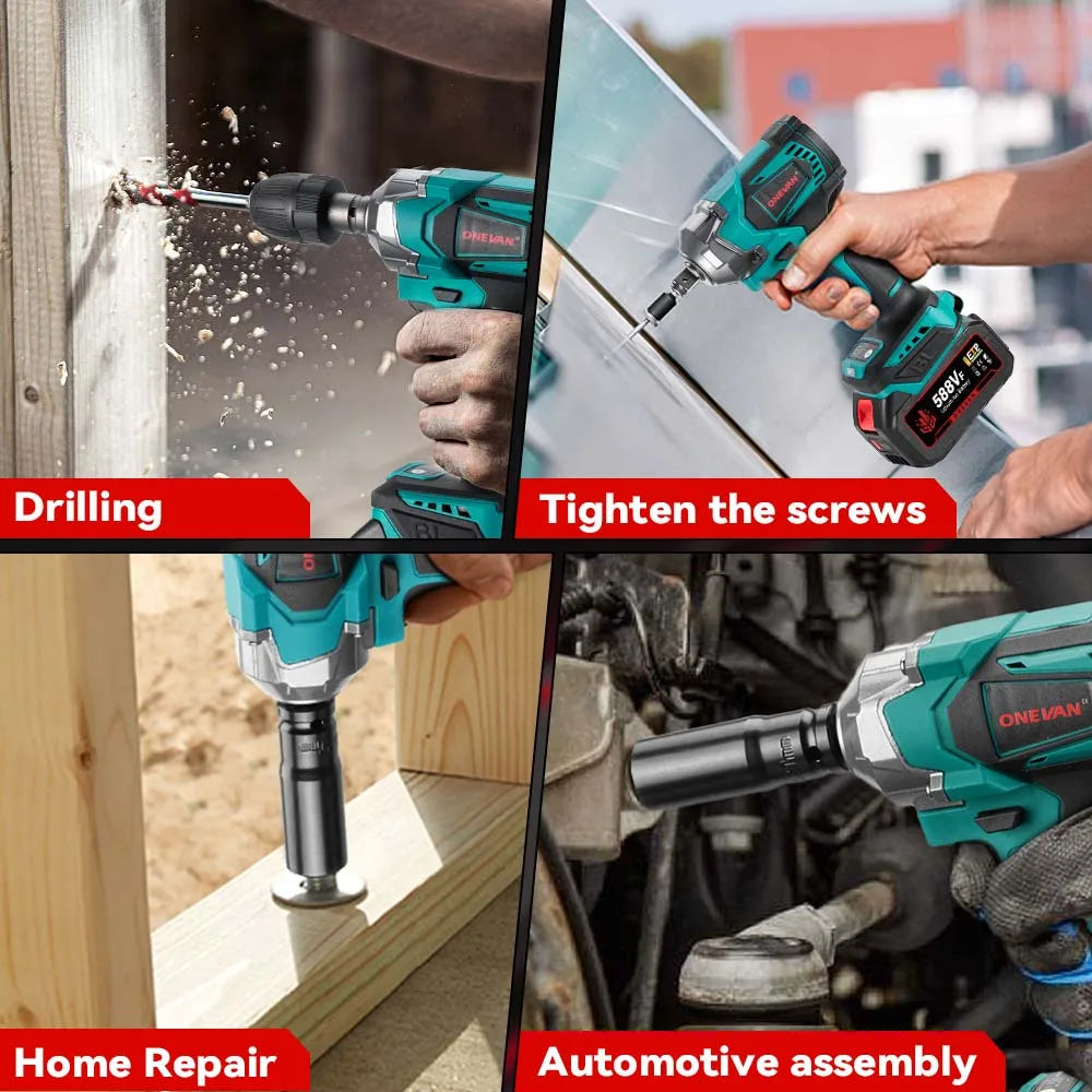 Brushless Electric Impact Wrench