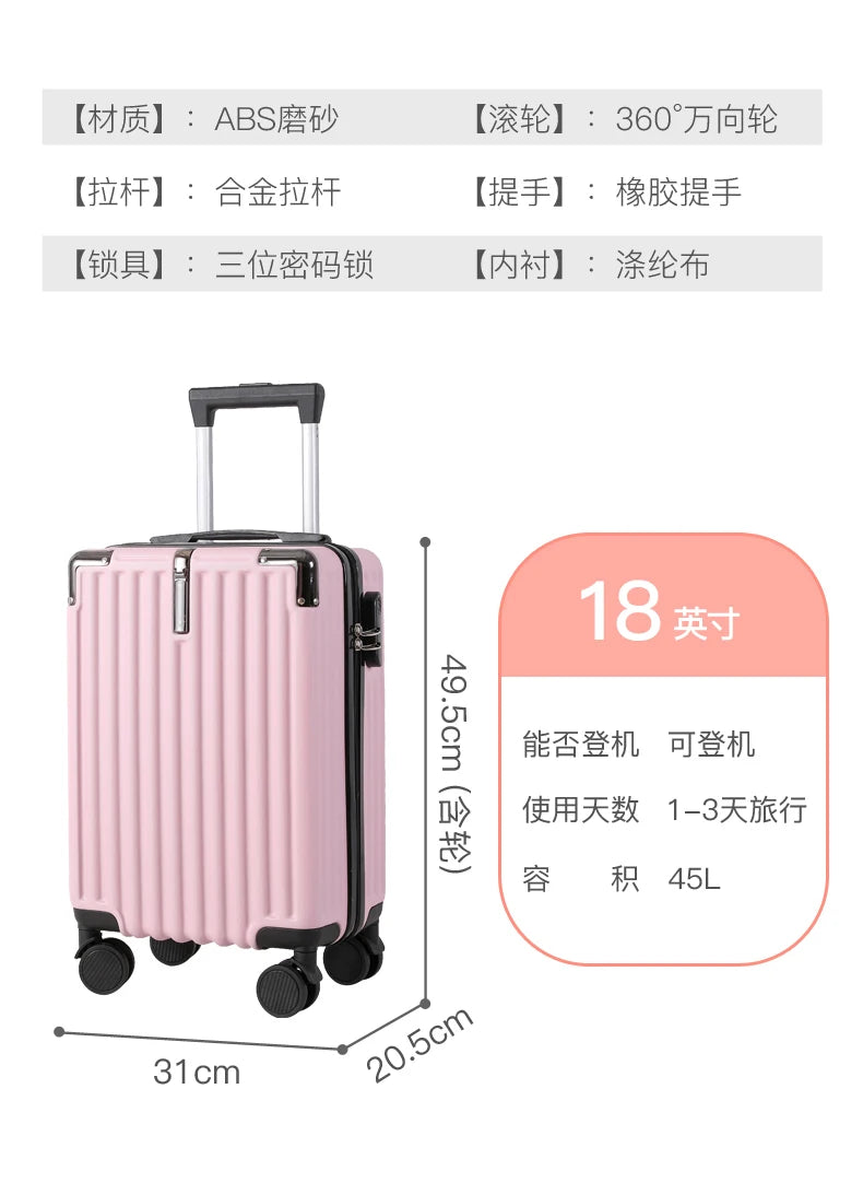18 inch Travel Carry-On Suitcase