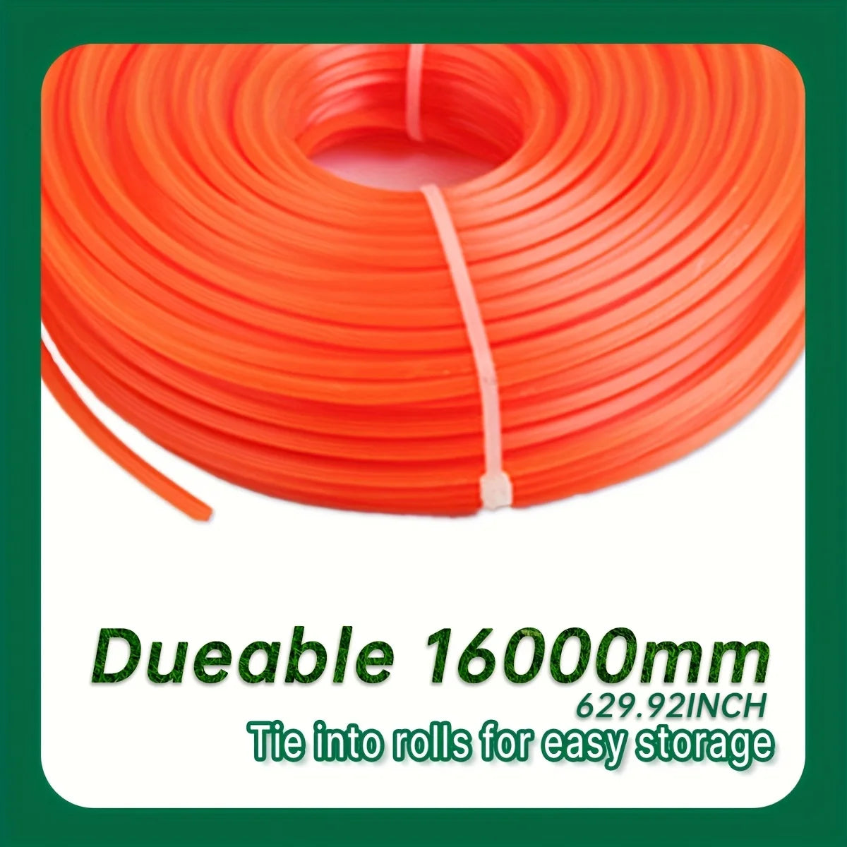 Heavy-Duty Nylon Strimmer Line