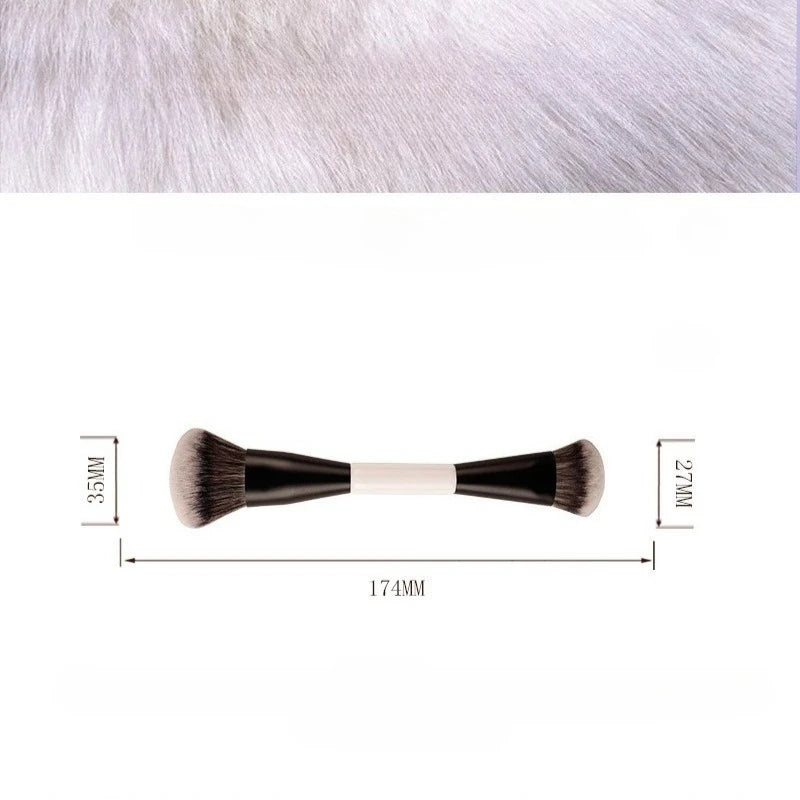 Dual-Ended Foundation Face Brush