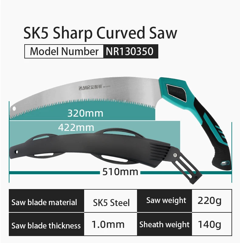 Japanese Fixed Straight Hand Saw