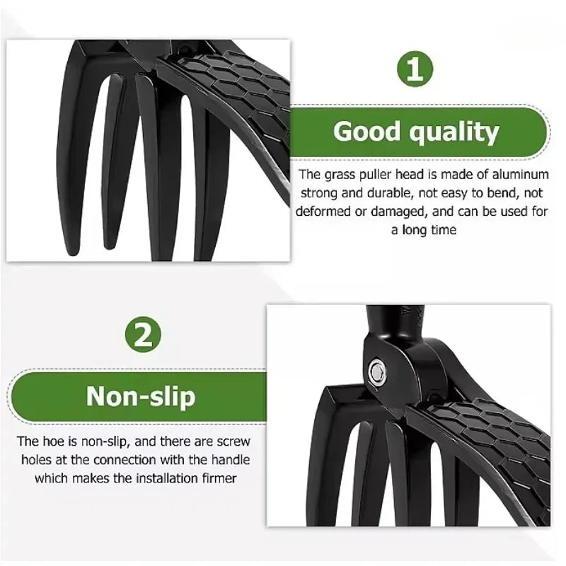 Black Weeding Head Replacement Gardening Claw