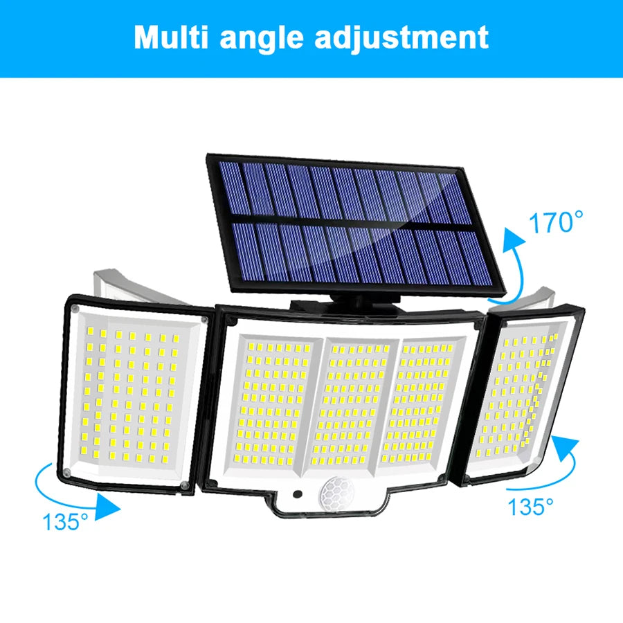 Outdoor Waterproof LED Motion Sensor Solar Lights