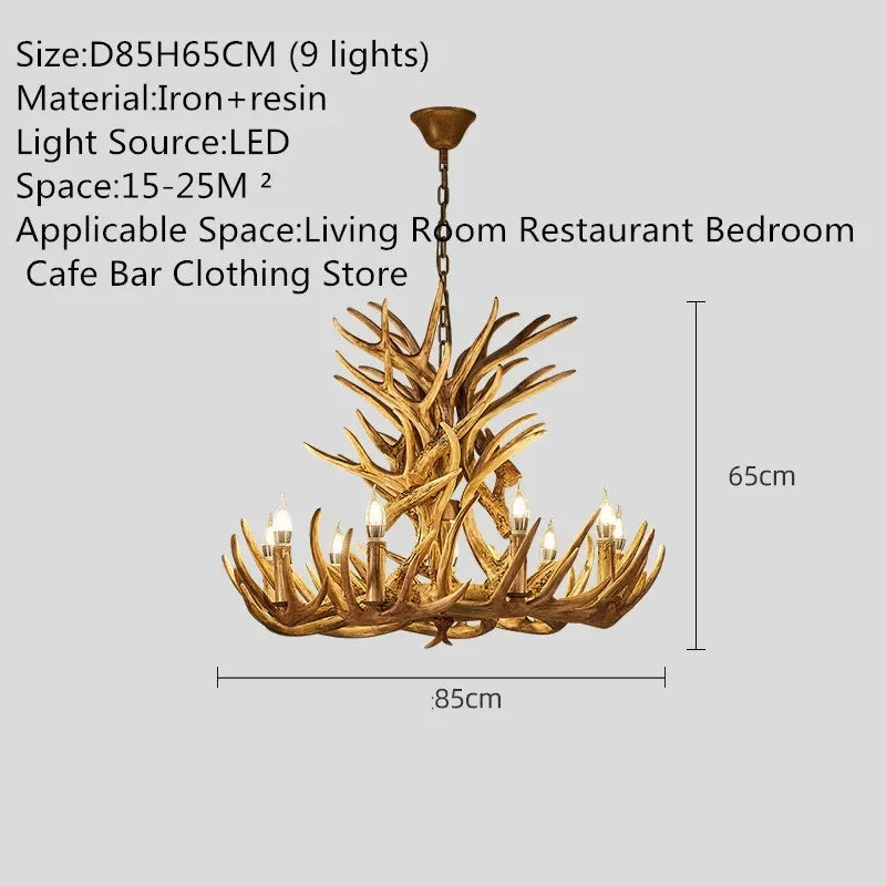 Deer Antler Chandelier