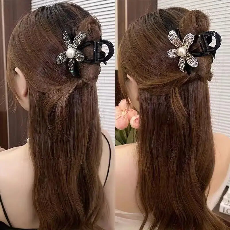 Rhinestone Hair Claw Clip