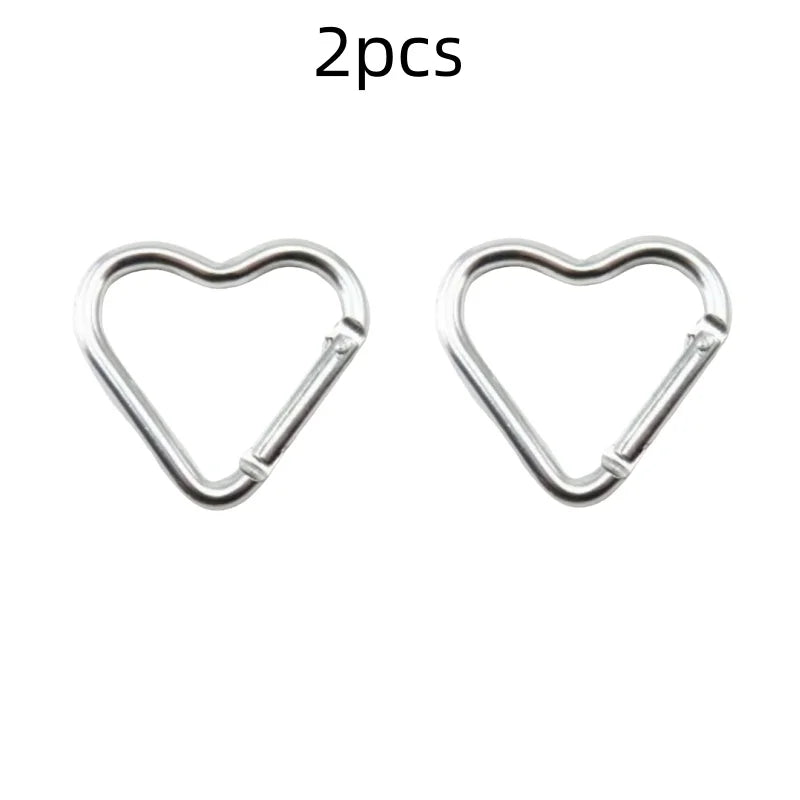 Heart Shape Keychain Clip