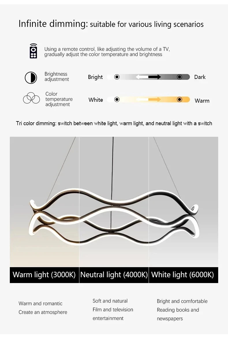 Modern LED Chandelier