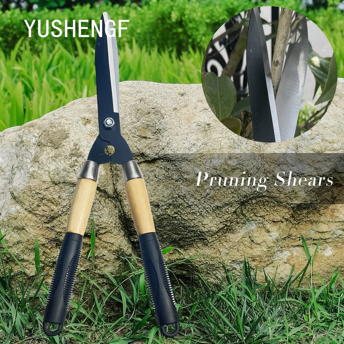 1pc Sharp Alloy Steel Pruning Shears Garden Scissors