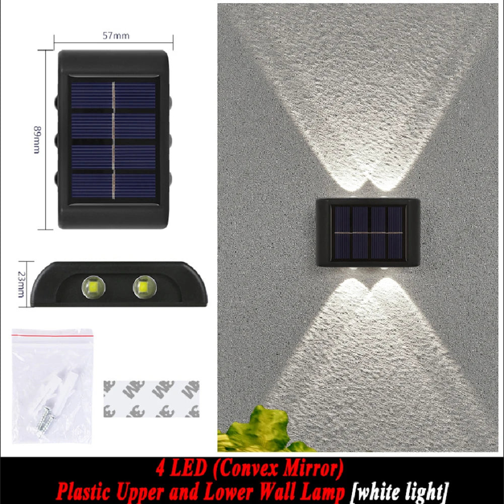 Outdoor Solar Wall Lamp