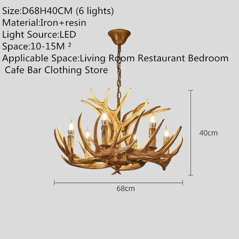 Deer Antler Chandelier