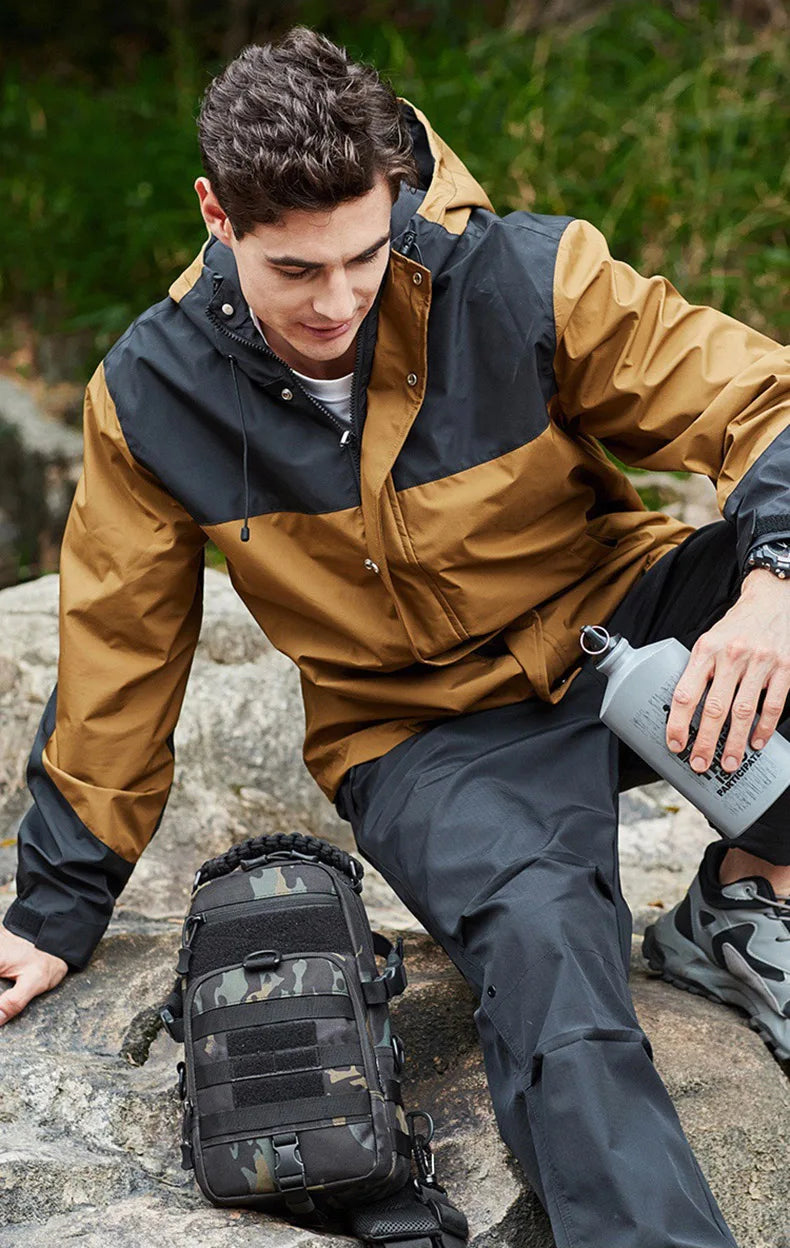Men's Camping Chest Bag