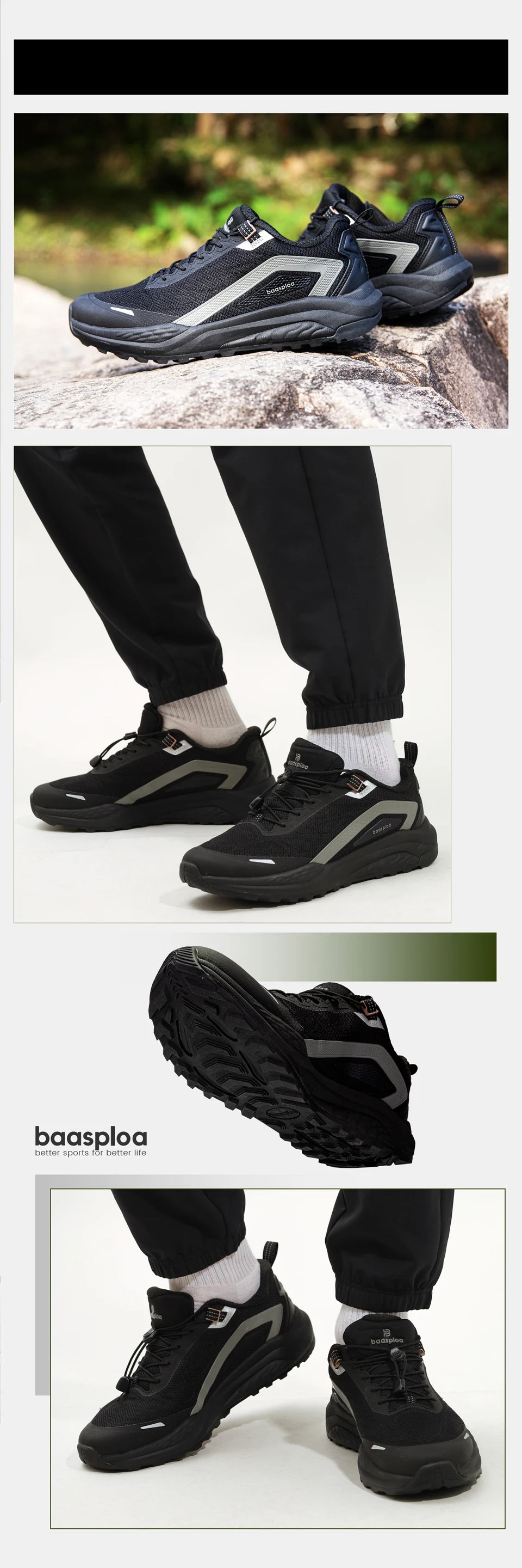 Men Mesh Hiking Shoes