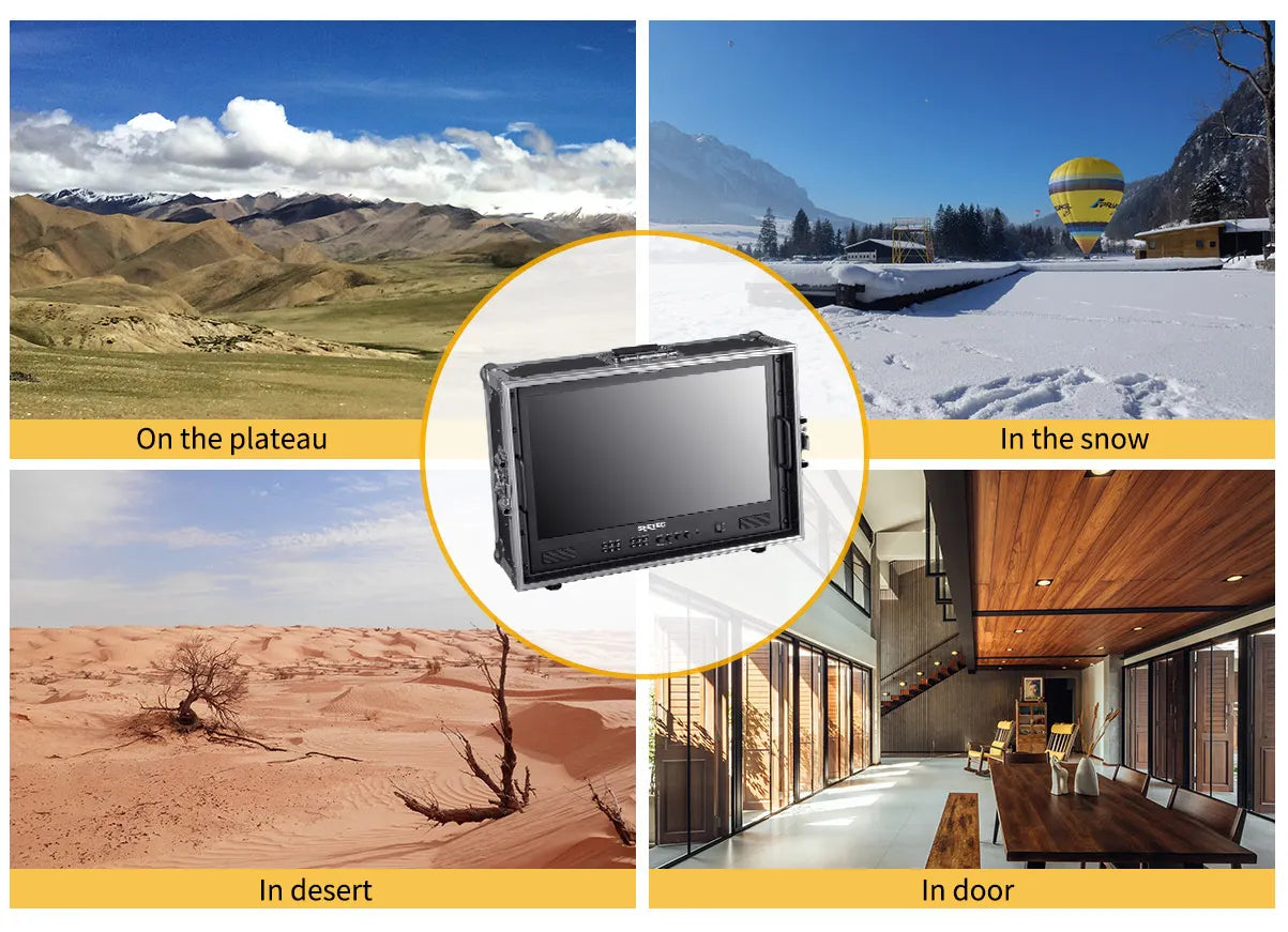 Portable Carry-on Multi-camera Director Monitor