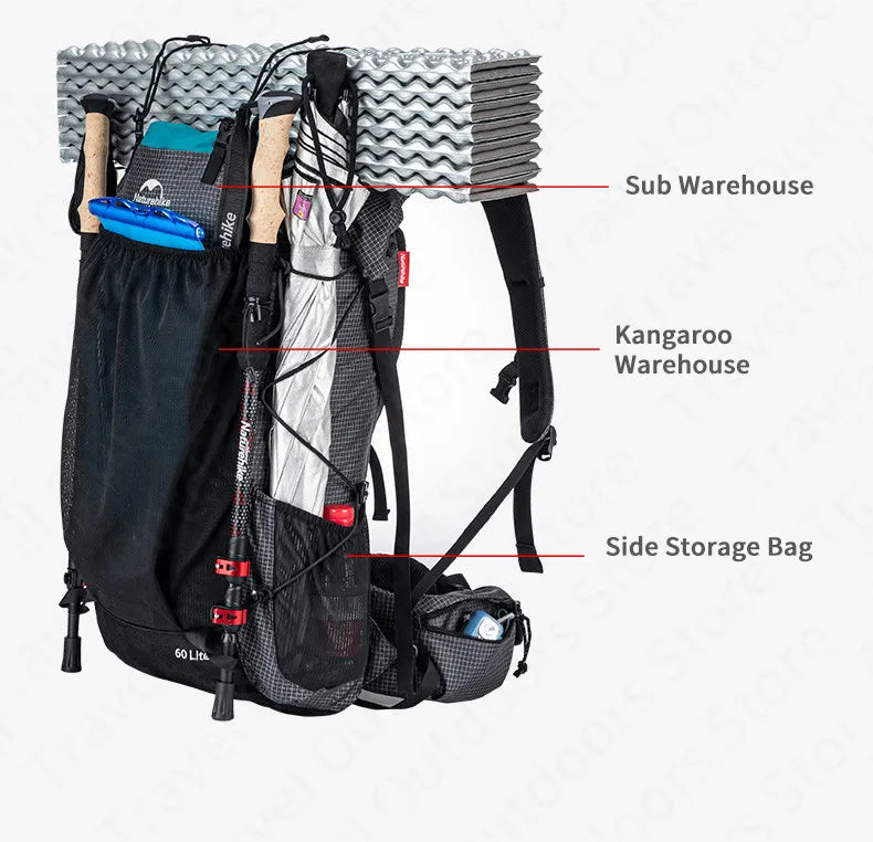 Large Capacity Waterproof Climbing Bag