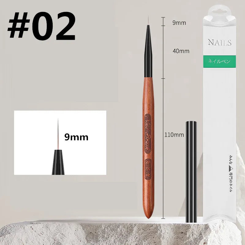 12 Style Nail Art Brushes Set